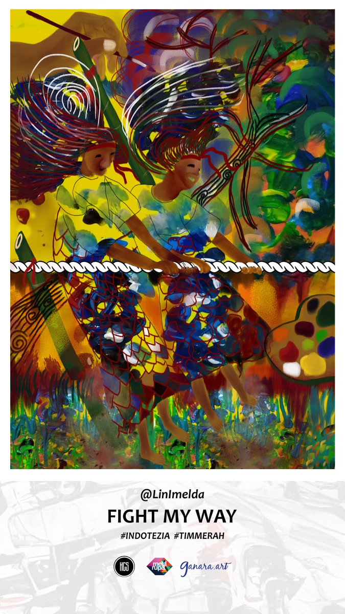 LinImelda's tweet photo. Celebrating  #17Agustusan
Independence Day of Indonesia, "Fight My Way" for #Indotezia event from @metarupa_nft @GanaraArtSpace 
@hcsstation
3 eds left
1,7 $XTZ
Here's the metaverse gallery display:
https://t.co/ex0EhpNGed

#NFTdrop #nftarti̇st #NFTartwork https://t.co/MGk3xrH0LU