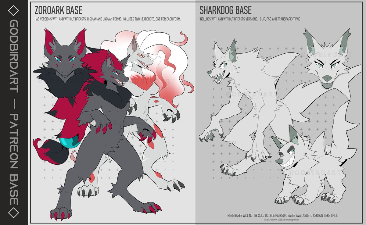 a few people have reached out asking about my adoptable bases: THESE ARE EXCLUSIVE TO PATRE0N ONLY. they are available for patrons subbed to either my $5 or $20 tiers! while the sticker tier has limited slots, the adoptable base tier is unlimited!

link in comments below 👇 