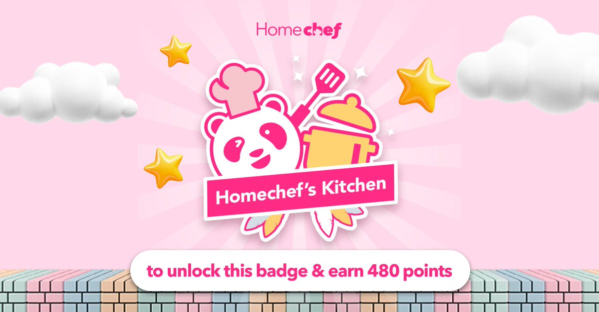 foodpanda_my's tweet photo. Say it with us: Homecooked food is 💖. Homecooked food is life. Homecooked food is now my way to unlock a prize.

Simply complete 3X Homechef orders with a min. value of RM30 each to claim your badge and earn up to 480 points! https://t.co/eRq33OkOdJ