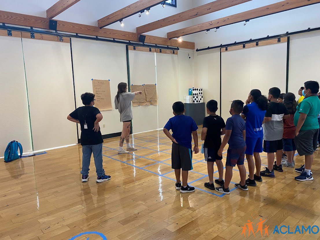 _ACLAMO_'s tweet photo. Yes! We all love Mr. Patrick! Thanks to @mccc for having our students learn and appreciate arts and culture!!!! We are ACLAMO ππ§‘! #ACLAMOEduProgram #ACLAMOSummer https://t.co/4h214TWdNF