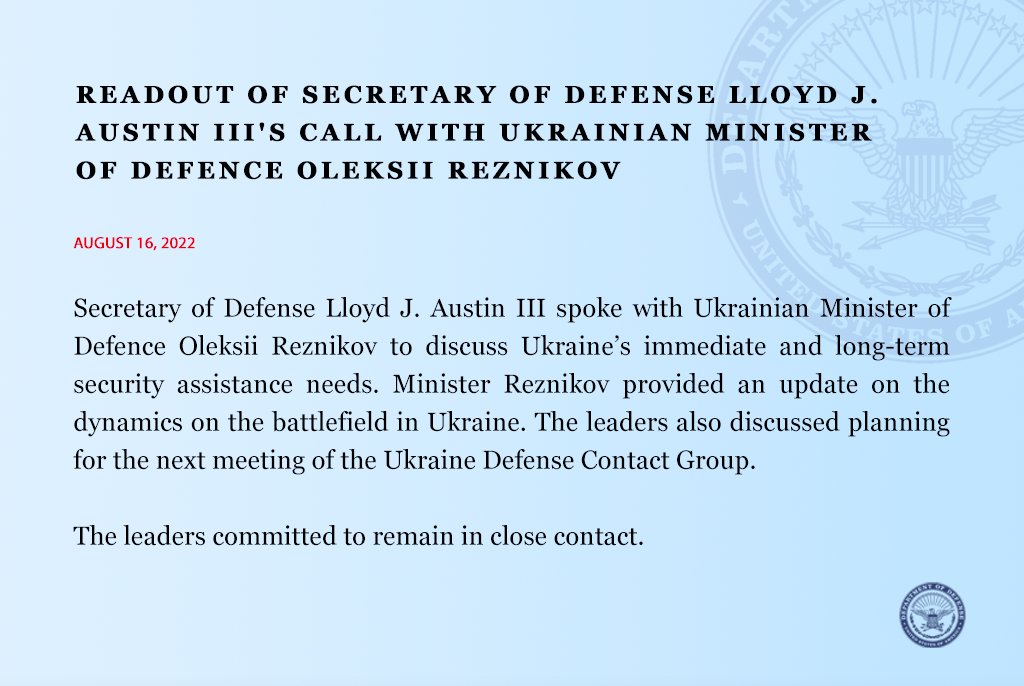 Revista Ej rcitos On Twitter RT SecDef Earlier Today I Again Spoke 