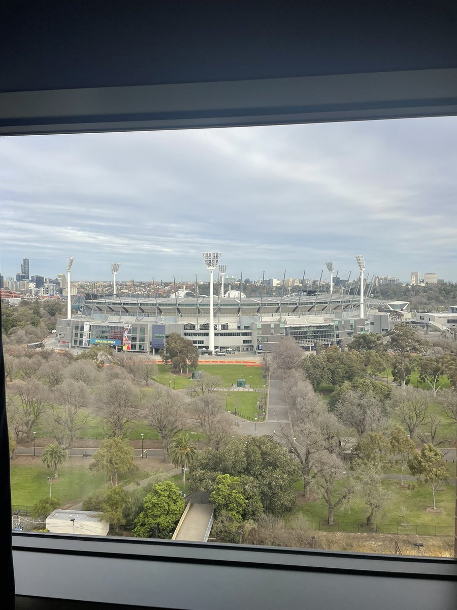 BeckmanEmma's tweet image. Officially excited. Hotel room view of conference location! #WISC22