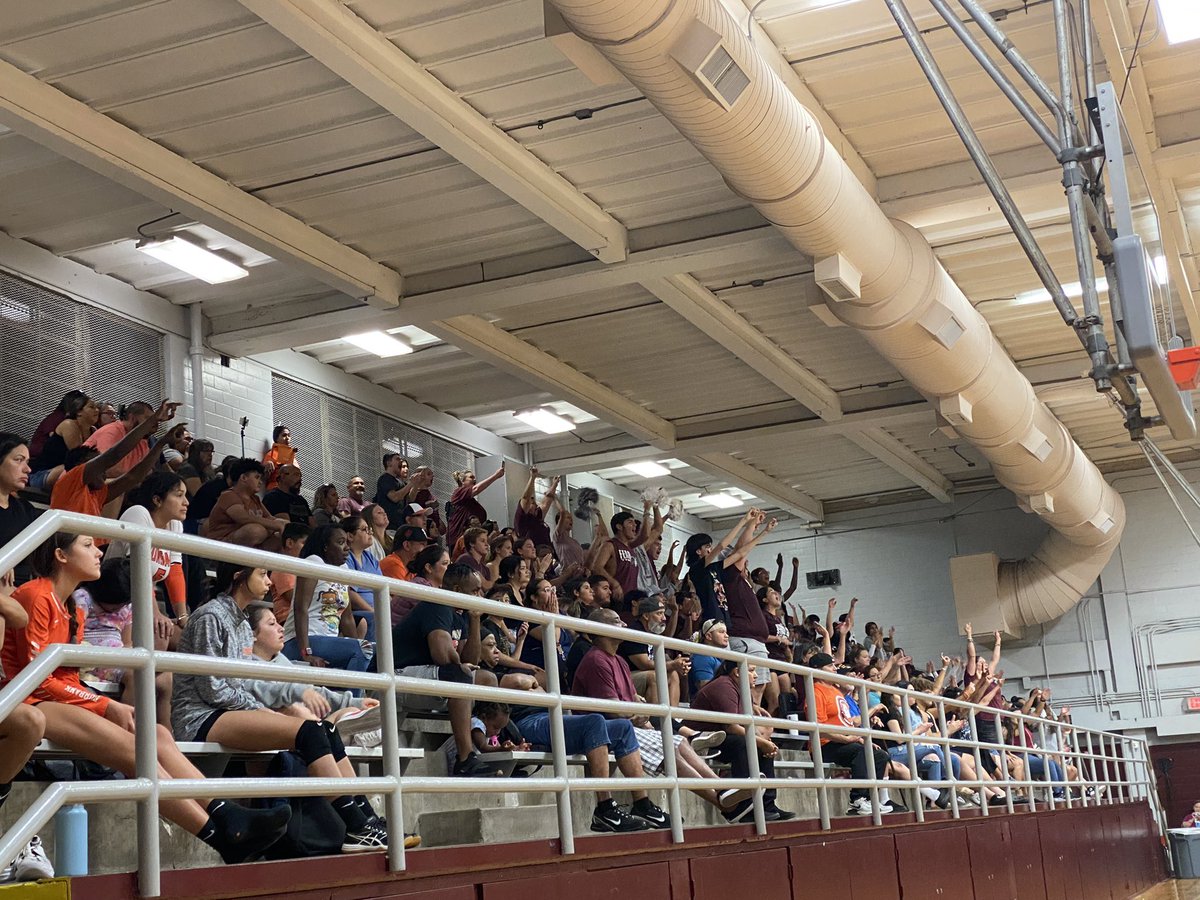 Thank you to everyone that came out and supported us. It was a GREAT night to be a 🐏. We got a 🧹 against a very tough program tonight. Also thank you everyone that brought peanut butter tonight. We collected over 200 jars. 

#compete #poundtherock <a href="/NISDMarshall/">NISDMarshall</a> <a href="/JMHS_Rams/">John Marshall Athletics</a>