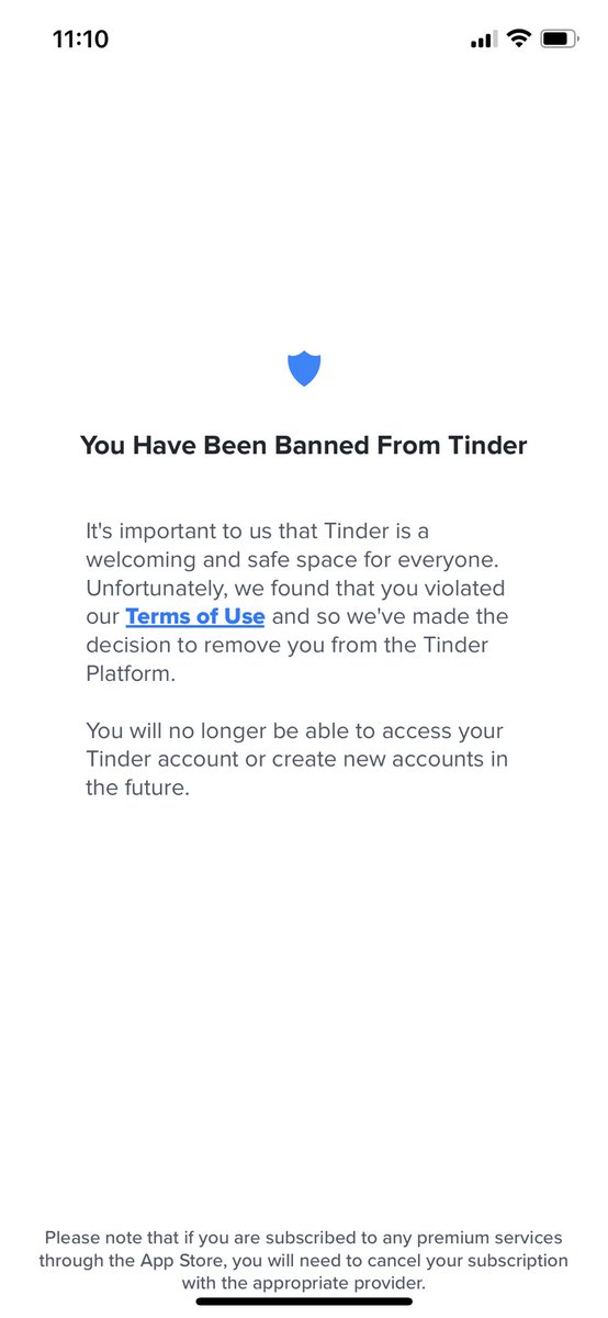 sheilastagram's tweet photo. Apparently someone reported me for being under 18 and now I’m banned for life from tinder… probably not the worst thing for me but damn 🥴🥴🥴🥴 https://t.co/OjA8rfSXY0