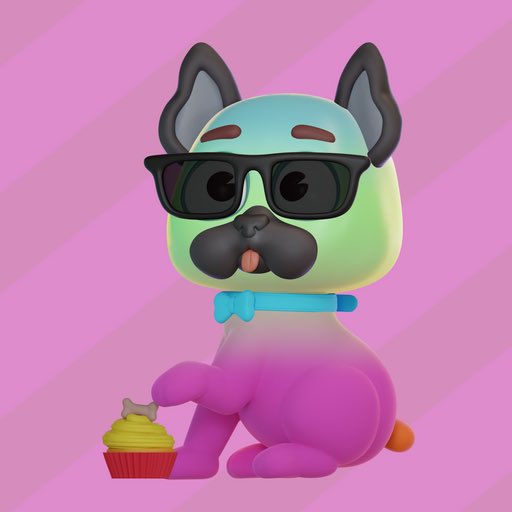 Skoldier_1's tweet photo. @Cecymeade @MoonPets_NFT #GradientGang https://t.co/Aep8l3G41w