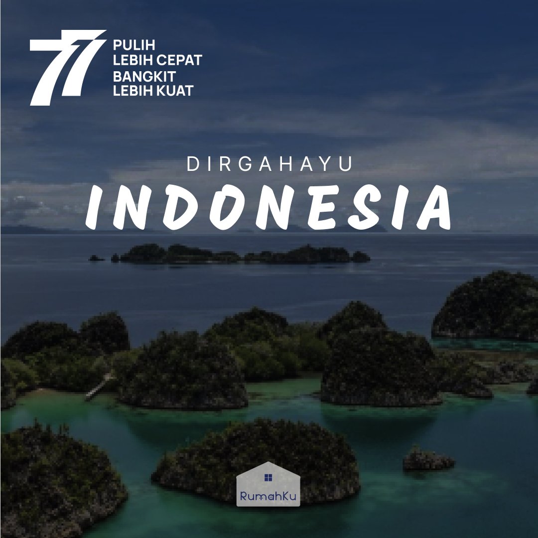rumahkugrup's tweet photo. Dirgahayu Indonesia!!! #HUT77RI #DIRGAHAYUREPUBLIKINDONESIA #MORNINGGG https://t.co/dNOQlIBFPs