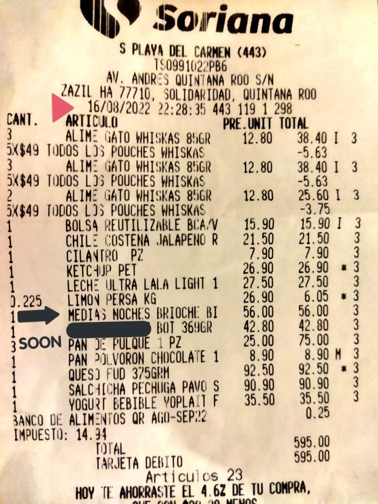 CharlyMM6's tweet photo. Que decepción llegar a mi casa y ver qué hace falta un pan "medias noches", ya es tarde y tengo hambre, ¿por qué pasó esto? 😭, Pueden ver que es de hoy.
Quiero mi pan faltante, Bimbo. 
@Grupo_Bimbo @BimboMx #Bimbo #soriana @OrgSoriana @TiendaSoriana #Soriana #Panbimbo https://t.co/hC91Tr0PAd