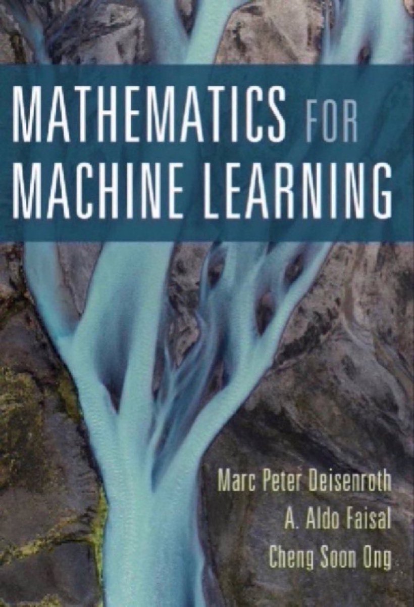 KirkDBorne's tweet photo. Math for #MachineLearning and #Artificialintelligence — FREE 479-page PDF eBook on The #Mathematics &amp; #Statistics Foundations of #DataScience HERE:👉https://t.co/13AdC8x8pA 👈
———
#AI #DeepLearning #BigData #abdsc
—➕—
➕Also download this 412page PDF: https://t.co/Fn4UxwaPuh https://t.co/Zx0HZRkkRG