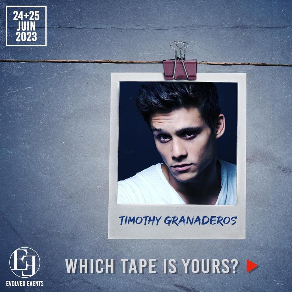 EuroConNet's tweet photo. GUEST ANNOUNCEMENT #WhichTapeIsYours #EvolvedEvents #TimothyGranaderos #13reasonswhy 

Paris, France
24 - 25 June 2023

https://t.co/BuglR2QvFV

https://t.co/JkN8jj5qOx https://t.co/MYJ5KSc41H