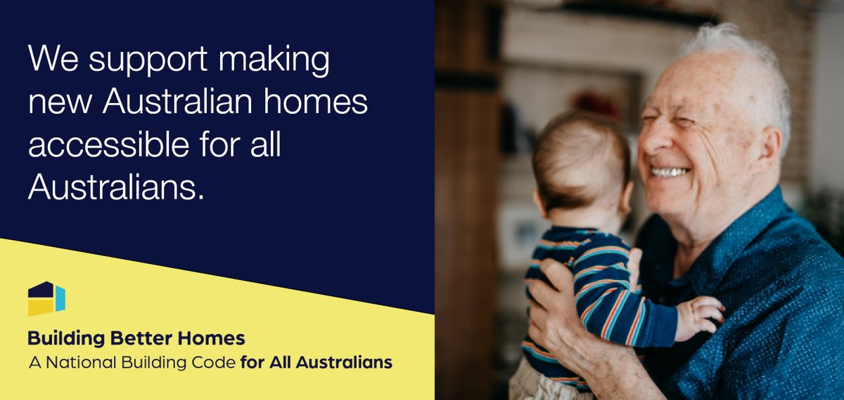 hopkins_centre's tweet photo. In 2021 governments across the country
agreed to make changes to the
#NationalConstructionCode so that new
Australian homes were #accessible.
We'll be watching the #BuildingMinisters
Meeting intently to ensure every government
implements the changes as agreed.
@BetterHomesAus https://t.co/YuQegWjBRd