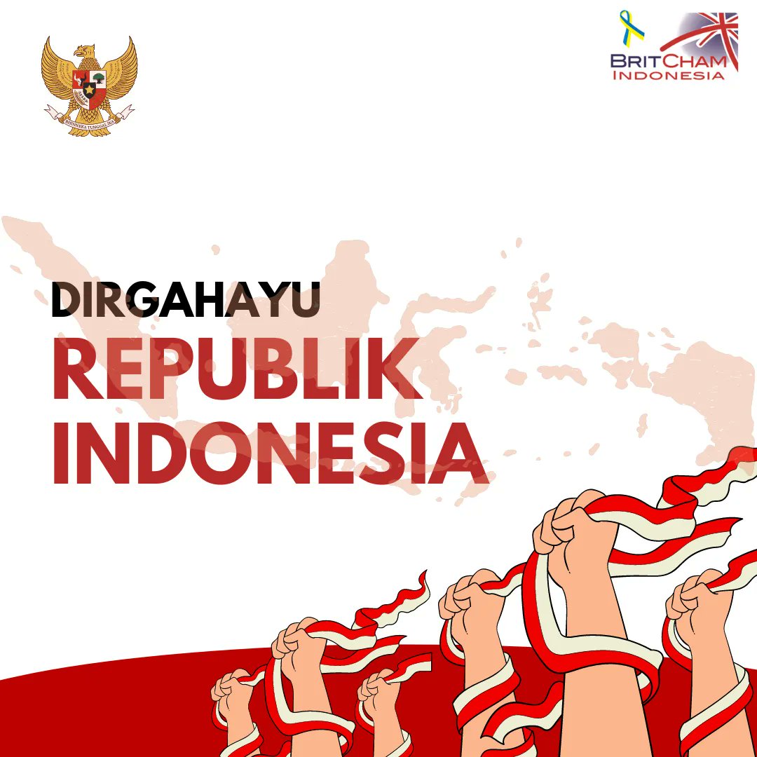 BritCham_ID's tweet photo. Happy Independence Day Indonesia! As we celebrate the free spirit of Indonesia, may this independence day bring you peace, joy and love.
#britchamid #independenceday #17august #indonesia https://t.co/8UbkniN04H