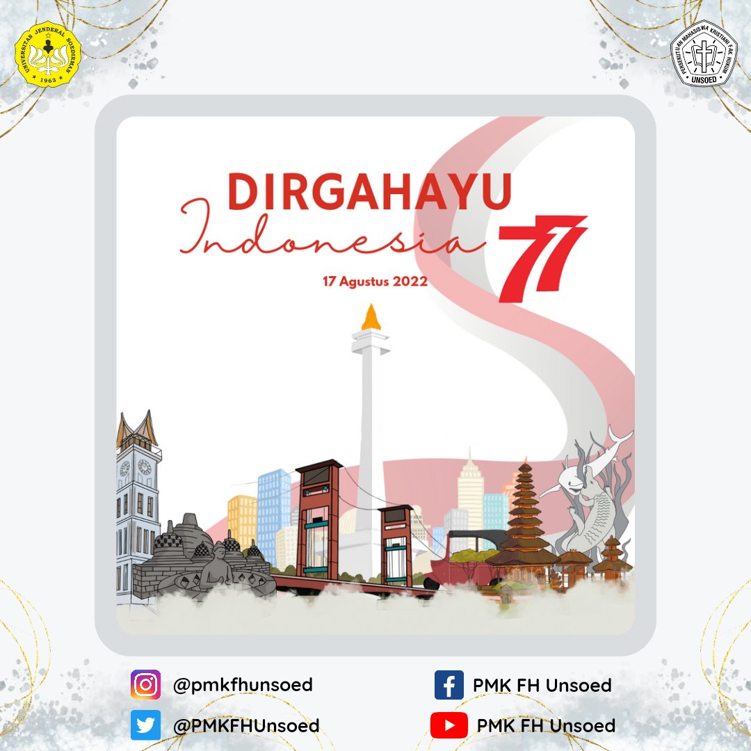 Mari menjaga kemerdekaan dan meningkatkan nasionalisme serta semangat gotong royong untuk membangun Indonesia menuju masa depan yang lebih baik. Dirgahayu Republik Indonesia ke-77, Pulih Lebih Cepat Bangkit Lebih Kuat!

#satudalampmk