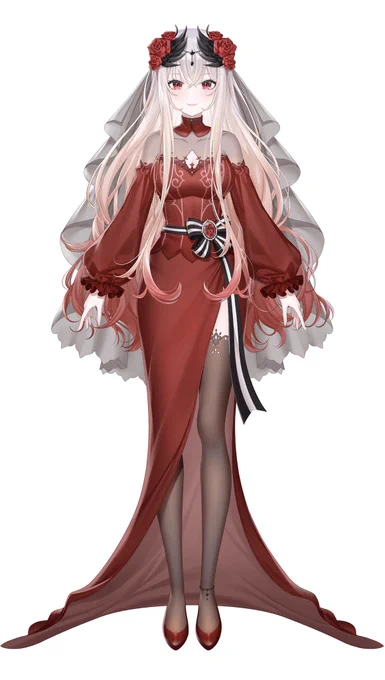 【お知らせ】VtuberのMinerva Rosaline()ちゃんの新モデルイラストを担当させていただきました!何卒応援よろしくお願いいたします〜! 