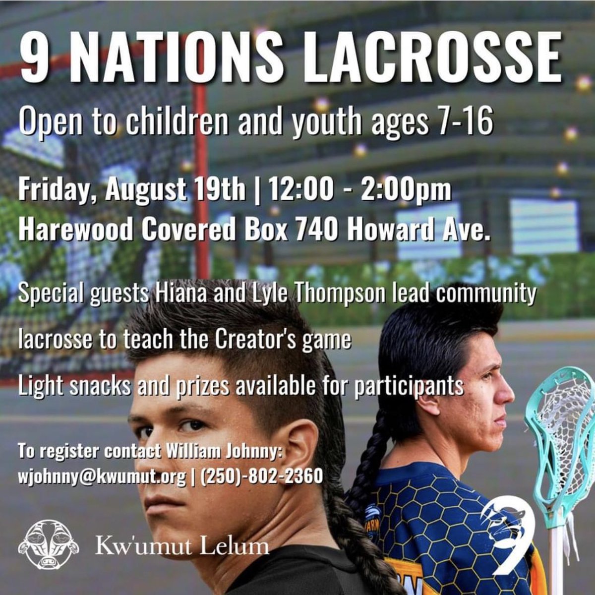 william johnny (@wil_johnny) on Twitter photo Join us this Friday August 19th from 12-2 everyone is welcome <a href="/ThompsonBrosLax/">Thompson Brothers</a> <a href="/lyle4thompson/">LYLE THOMPSON</a> <a href="/hiana22thompson/">Jerome Thompson</a> @KwumutLelum Join us this Friday August 19th from 12-2 everyone is welcome <a href="/ThompsonBrosLax/">Thompson Brothers</a> <a href="/lyle4thompson/">LYLE THOMPSON</a> <a href="/hiana22thompson/">Jerome Thompson</a> @KwumutLelum