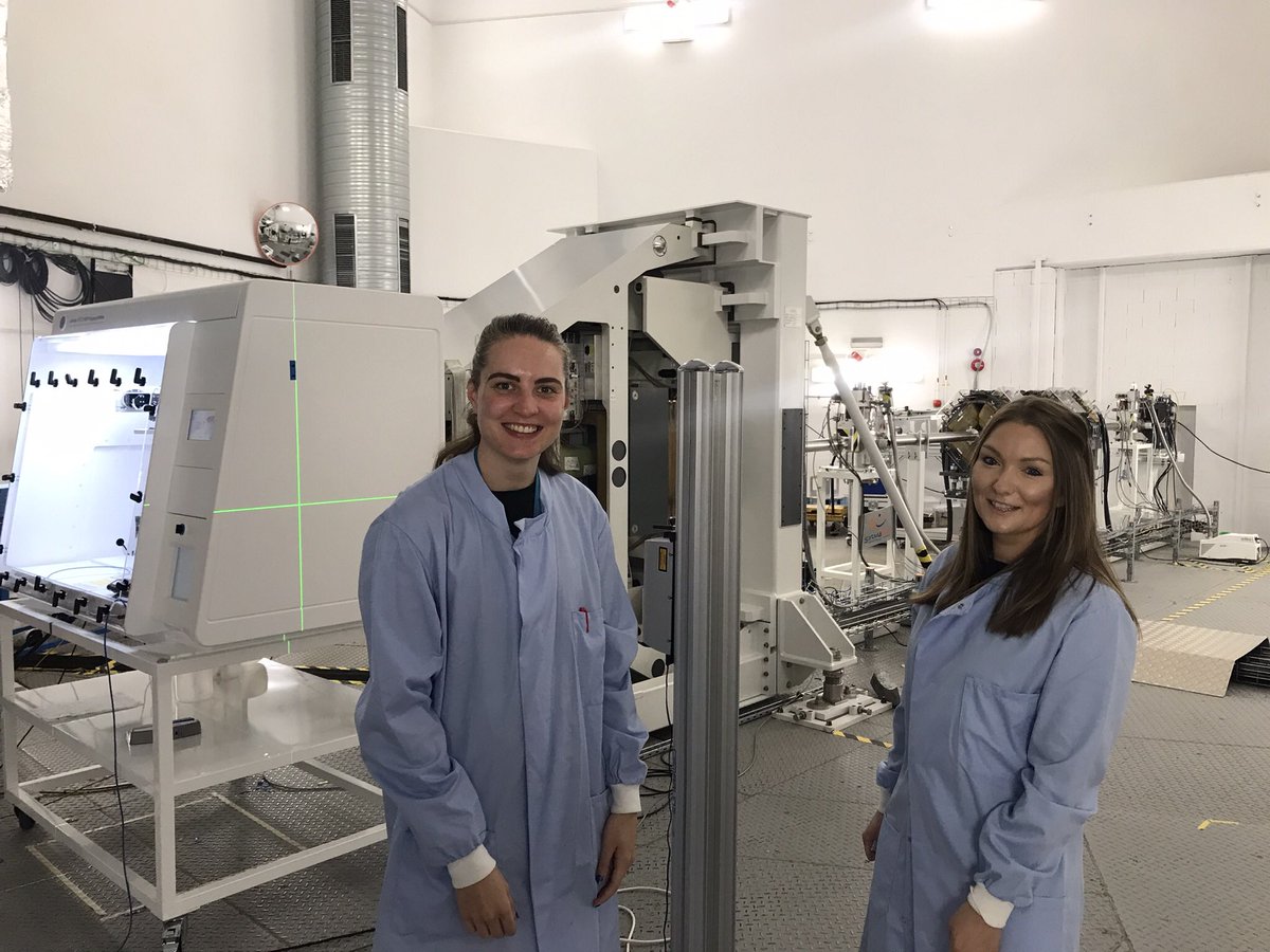 amylchadwick's tweet photo. Just finished another night irradiating paediatric sarcoma cells with protons for our @FriendsofRosie project https://t.co/i9NkoRoENb