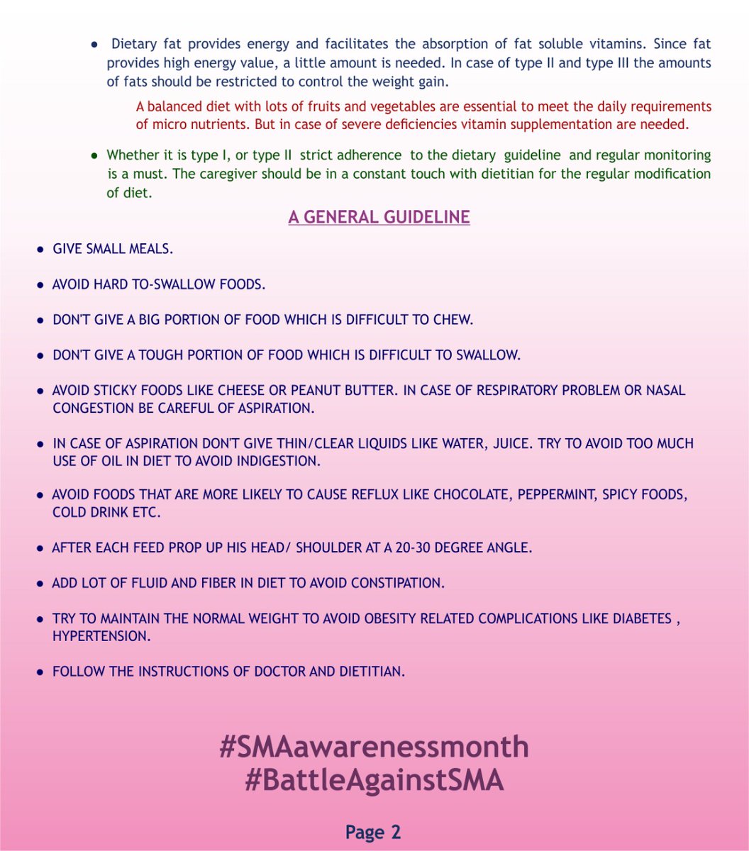 #SMAawarenessMonth
Day 17: We are proudly sharing today the scholarly article on "SMA Nutrition" by Dr. Sudeshna Maitra Nag, Chief Dietician, Peerless Hospital, Kolkata. Heartfelt gratitude to Sudeshna Ma'am for this enriching article 🙏. 
#BattleAgainstSMA
#SMAckSMA
