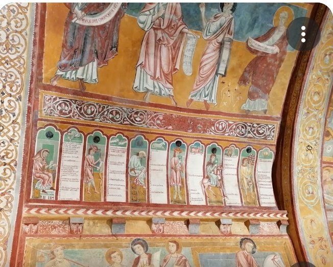 #RaccontoUnLuogo a #CasaLettori
Oratorio di San Pellegrino (1263) situato nella frazione di Bominaco nel comune di Caporciano in prov. dell'Aquila. Le pareti interne sono tutte meravigliosamente affrescate, testimonianza della pittura medievale abruzzese.
