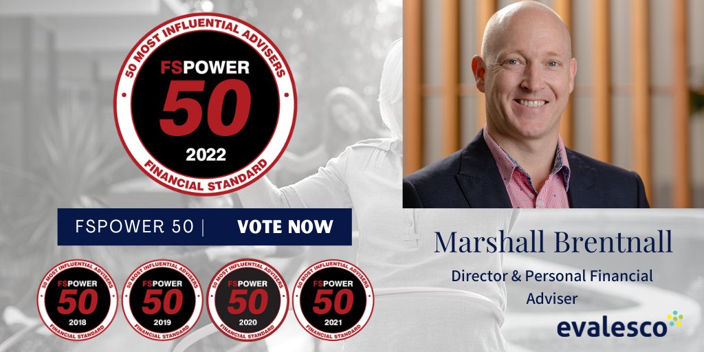 evalescoadvice's tweet photo. Congratulations are in order for @MarshBrentnall who has been named on the 2022 shortlist #FSPOWER50 list by @FinStd.
Please help us by voting today. https://t.co/QRXu8A7YF8
Marshall joins fellow AAN directors @_HughRobertson
@CentaurWealth & @theo_troy @RFSAdvice
Well done! https://t.co/XGYlKEJKK5