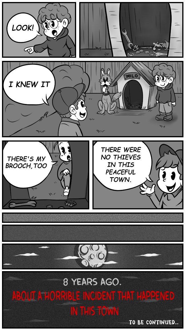 🌕 WONDER SECRET CLUB COMICS
【#4.WHO IS THE THIEF?】