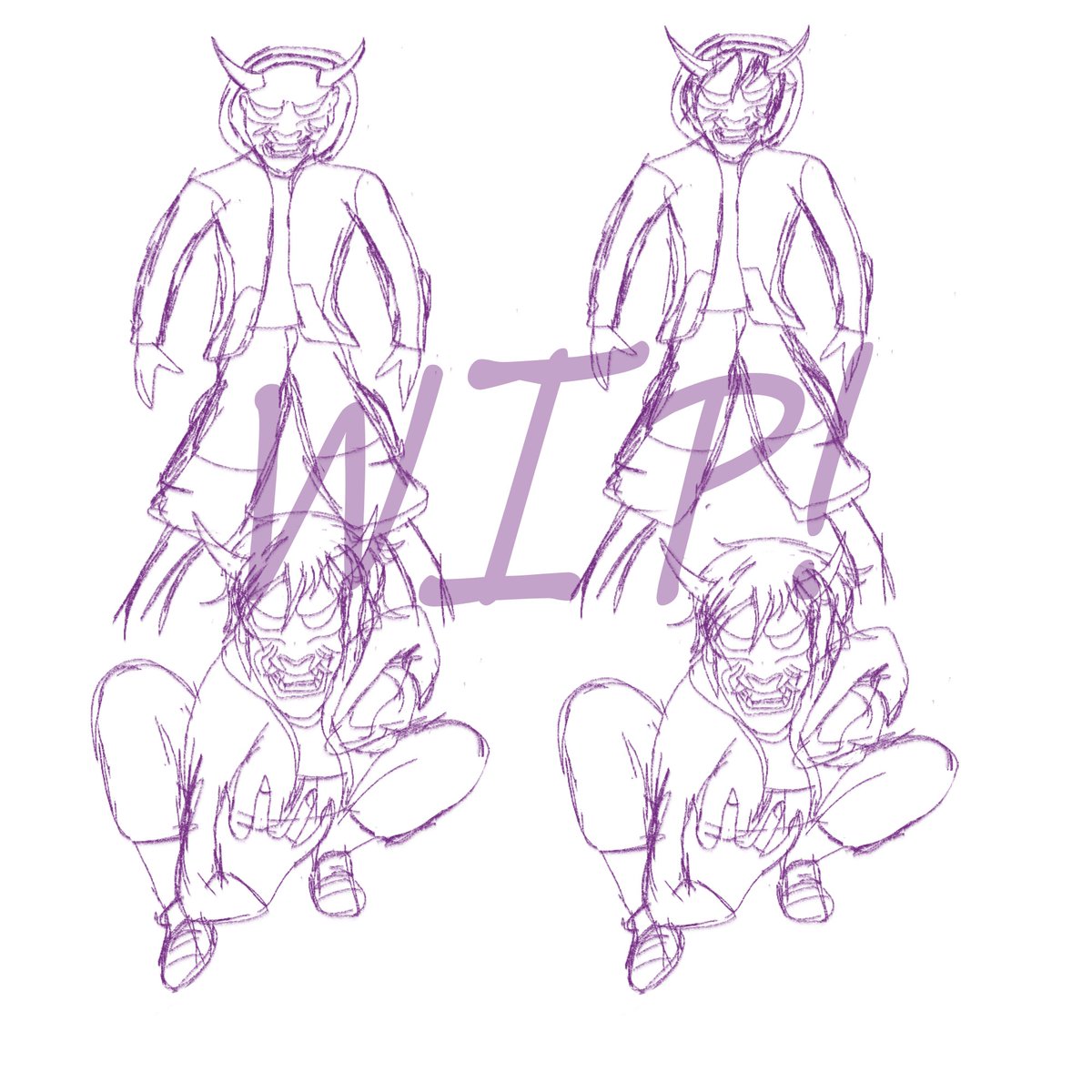 A little something I'm working on for someone. 

Violet Parr - Harpy Demon
Riley Andersen - Clown Demon
Penny Forrester - Camera Demon
Wilbur Robinson - Electricity Demon
Hiro Hamada - Kabuki Demon

#HazbinHotel #Pixar #Disney