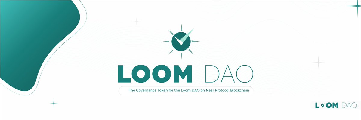 zerooyxz's tweet photo. My design suggestion for LOOM DAO. What are your thoughts

@NEARProtocol @loom_dao https://t.co/snYndGrBRT