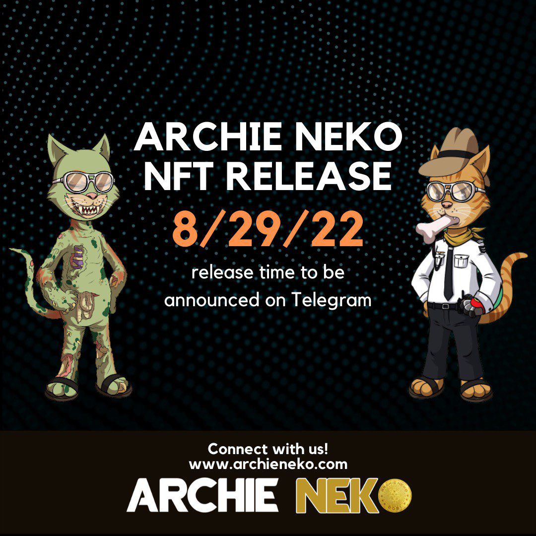 Blazablaz's tweet photo. We have a great opportunity to create #passiveincome for ourselves. More than that it is being done through #ArchieNFT 8/29/22 and #ArchieMetaverse when it is released leading to true #financialfreedom. 
@ArchieNeko_  #ARCHIE #NFTCommunity https://t.co/CF3VK8uw3H