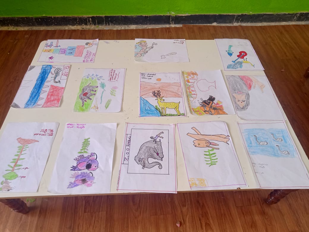 anssirdpr's tweet photo. Storytelling session followed by group activity for children in Konkal GP library, Yadgiri #yadgiri #konkal #anssirdpr #rdpr #gplibrary https://t.co/aoOxxdX1Wr