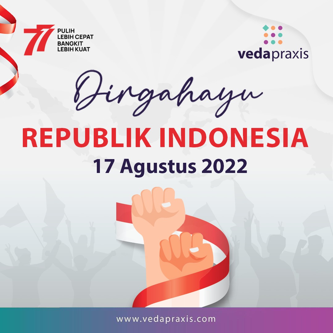 Veda_Praxis's tweet photo. Happy Independence Day, our beloved Indonesia! "Pulih Lebih Cepat, Bangkit lebih Kuat"!

#vedapraxis #beingrelevantandleadingwithempathy #KemerdekaanIndonesia #IndependenceDay https://t.co/EyTMXJN1uy