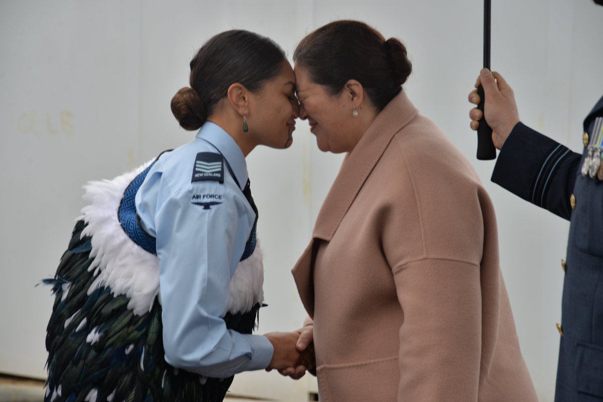 NZAirForce's tweet photo. Haere mai👋 We were pleased to welcome the Rt Hon Dame Cindy Kiro, Governor General of NZ, to #BaseAuckland today.
On base as Commander in Chief, Dame Cindy Kiro met some of our aviators, toured No. 5, No. 6 and No. 40 Squadrons, and visited YDU (North).
#NZAirForce https://t.co/19RoUceqqZ