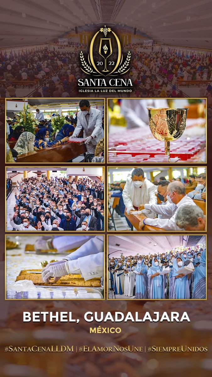 iglesialldm's tweet photo. La Santa Cena 2022 se realizó en decenas de sedes a nivel internacional.

Unidos por la fe de Jesucristo y su llamado a la comunión santa, miles de familias participaron de este memorial sagrado.

#SantaCenaLLDM | #ElAmorNosUne | #SiempreUnidos https://t.co/yXzEir57Yz