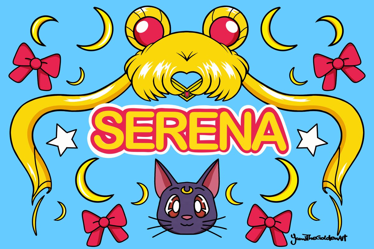 YamiTheGolden's tweet photo. Sailor Moon - Characters Serena and Luna Banner+Logo Fanart #sailormoon #serena #serenasailormoon #lunasailormoon #anime #cartoon #art #procreate #draw #cute
Link: https://t.co/RgcKdCuFpu https://t.co/iIwgjzebYe