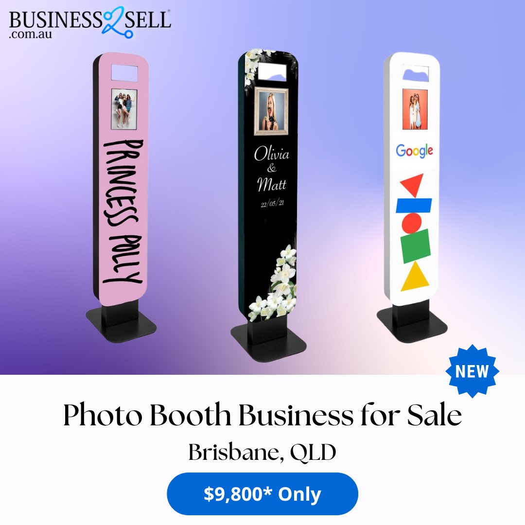 business2sell's tweet photo. Start Your Own Photo Booth Business!
@snappodaustralia
📍Get more details of this business: https://t.co/Hd4WjiHFud
#selfiestation #snappod #thephotoboothreimagined #reimagined #capture #photos #selfie #franchise #brisbane #business #business2sell #smallbizau https://t.co/4POSFOsU6B