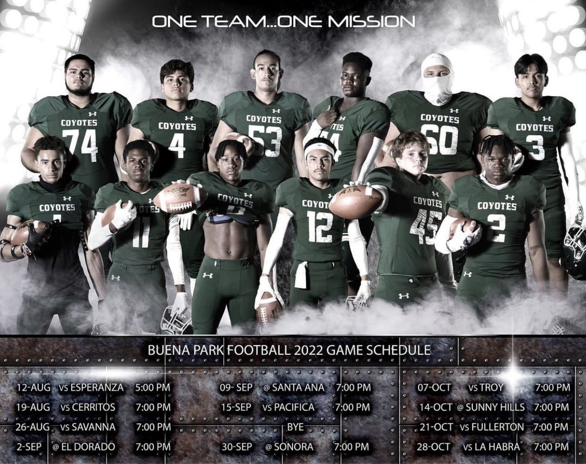 coach_chris22's tweet photo. @BPHSCoyoteFB 2022 football schedule #oneteamonemission #RINGSZN #wethepack https://t.co/U3kdYxc2Aj