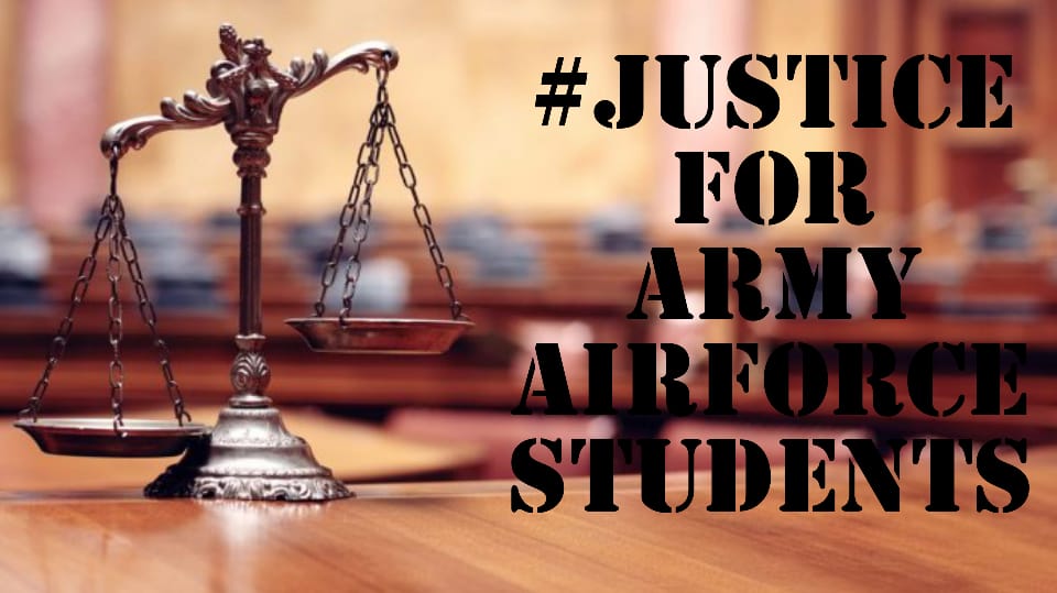 AnshulDagar9's tweet photo. #JusticeForArmyAirforceStudents
Army exam 
Airforce result 
Airforce joining puri kro sir
@rajnathsingh 
@PMOIndia 
@narendramodi 
@IAF_MCC https://t.co/tjVariZ4Z3
