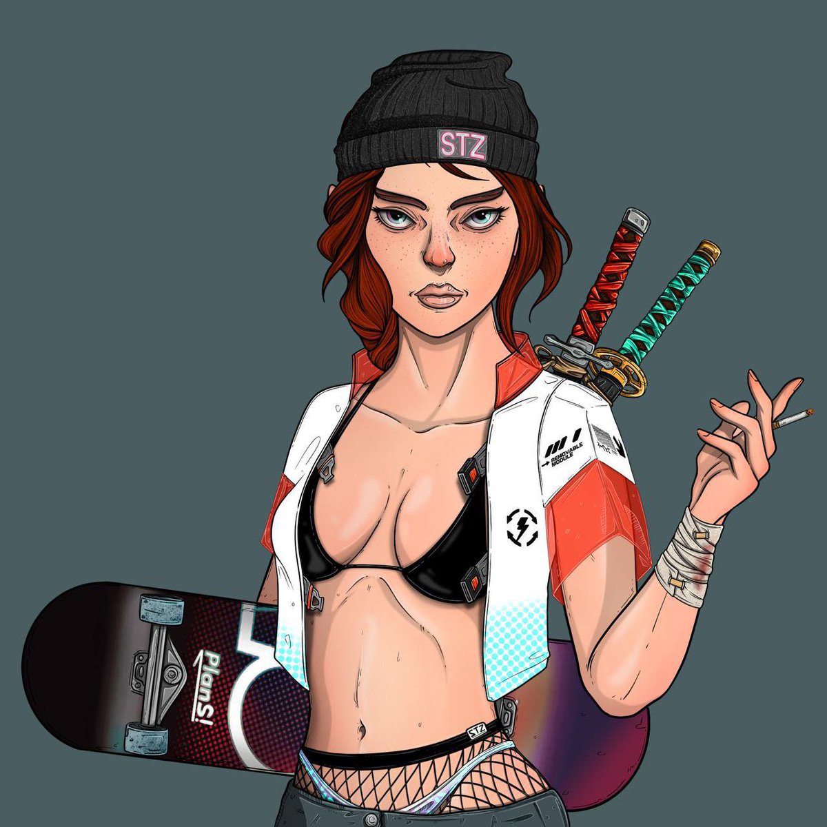 What are some traits we should add to the female pose? Best 3 get WL’d!