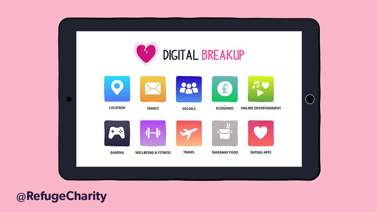 RefugeCharity's tweet photo. What is a digital break up? From location sharing to online banking details our relationships are entwined online more than ever. Our digital breakup tool with @Avast is here to make it easier, faster and – for some women – safer: https://t.co/hqvZzv5wRD https://t.co/f8BGNPMJad