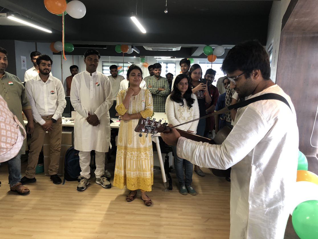 Stiger_EV's tweet photo. With high spirits and patriotism, Stiger EV Headquarters celebrated 75 years of freedom with enthusiasm and collective love for our motherland.
Let's take pride in what we do.
.
.
.
.
#stiger #electricvehicle #ev #ThisIsBalance #sROAR https://t.co/kE9U8FDkHi