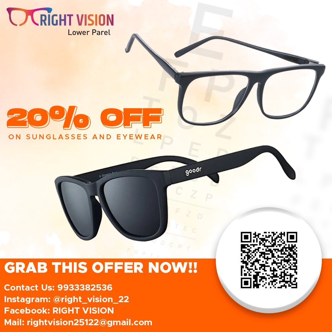 Lenstag_'s tweet photo. 🕶️ 20% OFF 🕶️
Grab this offer now!!!
HURRY! HURRY!!!
•
#rightvision #navrozmubarak #navroz2022 #pateti #opticalshop #eyewear #sunglasses #eyewearfashion #eyewearstyle  #vision #eyeglasses #opticalstore #spectacles  #optics #eyeweartrends #opticalboutique #newcollection https://t.co/BBK9V13rix