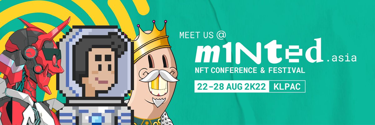 ✨✨ M1NTED Tickets 🎫 Giveaway ✨✨

We are giving away 3 VIP &amp; 10 General Admission Ticket for <a href="/M1ntedAsia/">M1NTED</a> 🔥

To enter:
- Follow <a href="/punksmalaysia/">Punks.my</a> , <a href="/nftmalaysia/">NFT.MY</a>
- Like, tag 3 friends and RT

We will be picking the winners in 48 hours ! Stay tune &amp; good luck MY punks fam!