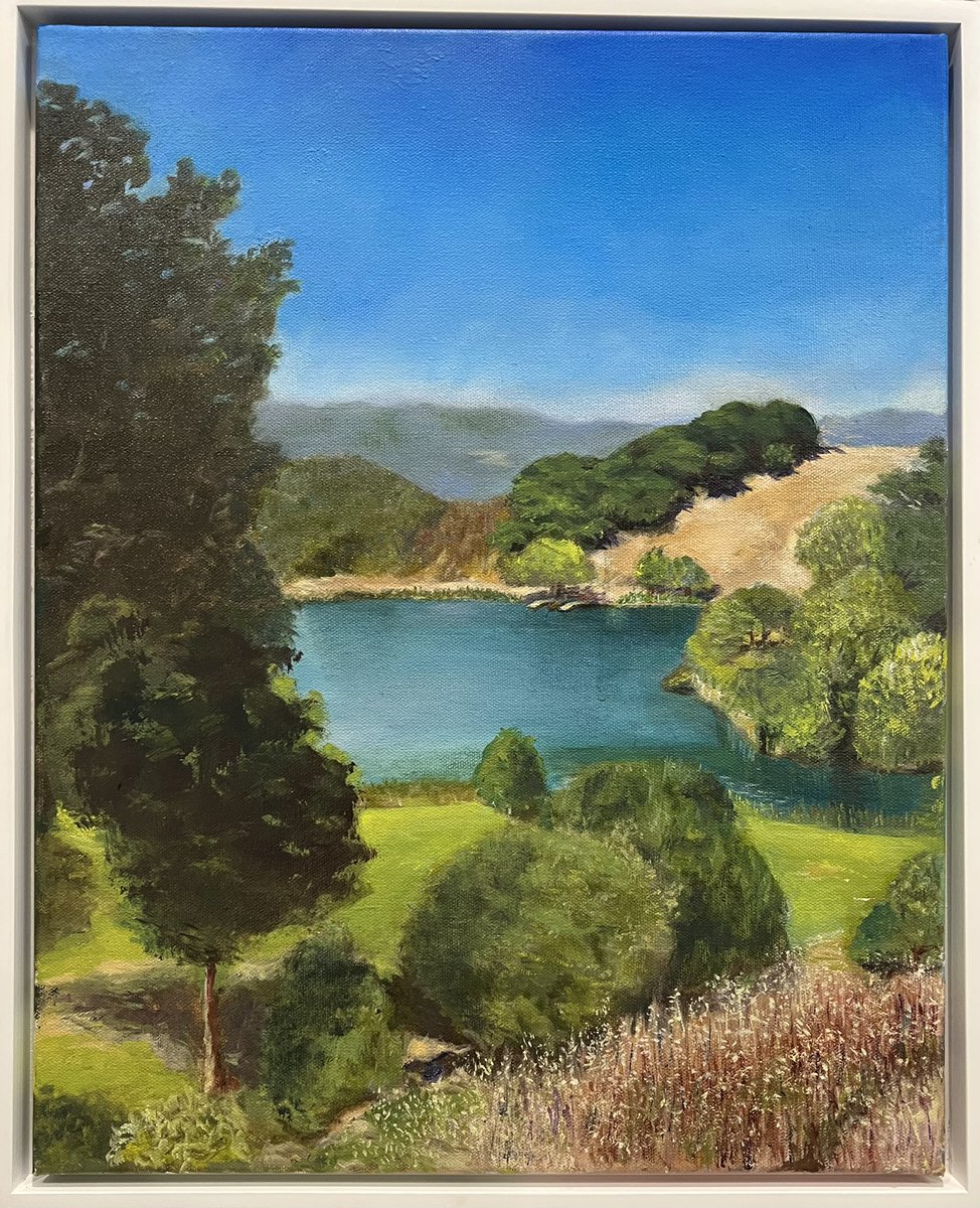 #oilpainting #oiloncanvas #art #artwork #fineart #Artist #landscapeoilpaintings #lanscape #foothillpark #nature #foothillsnaturepreserve #sfbayareaartist #sfbayarea #PaloAlto #california #16x20