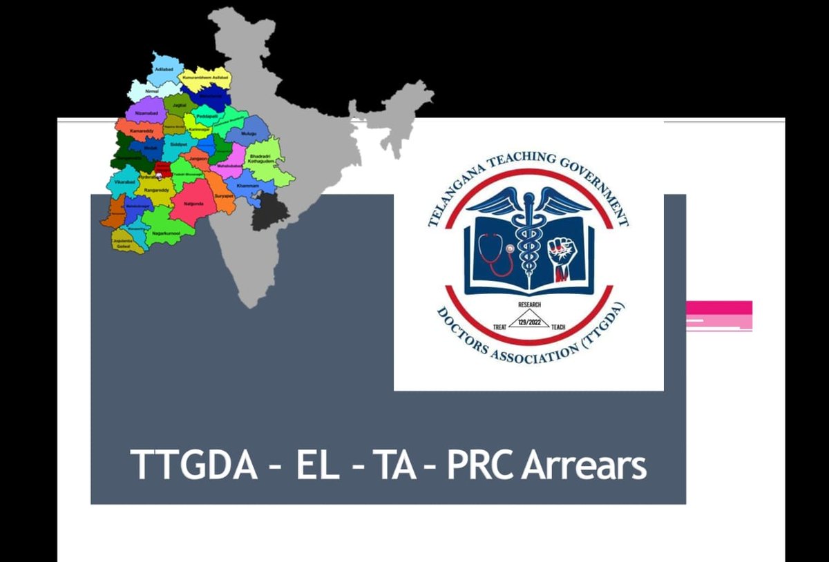 Telangana Teaching Government Doctors association tweet media