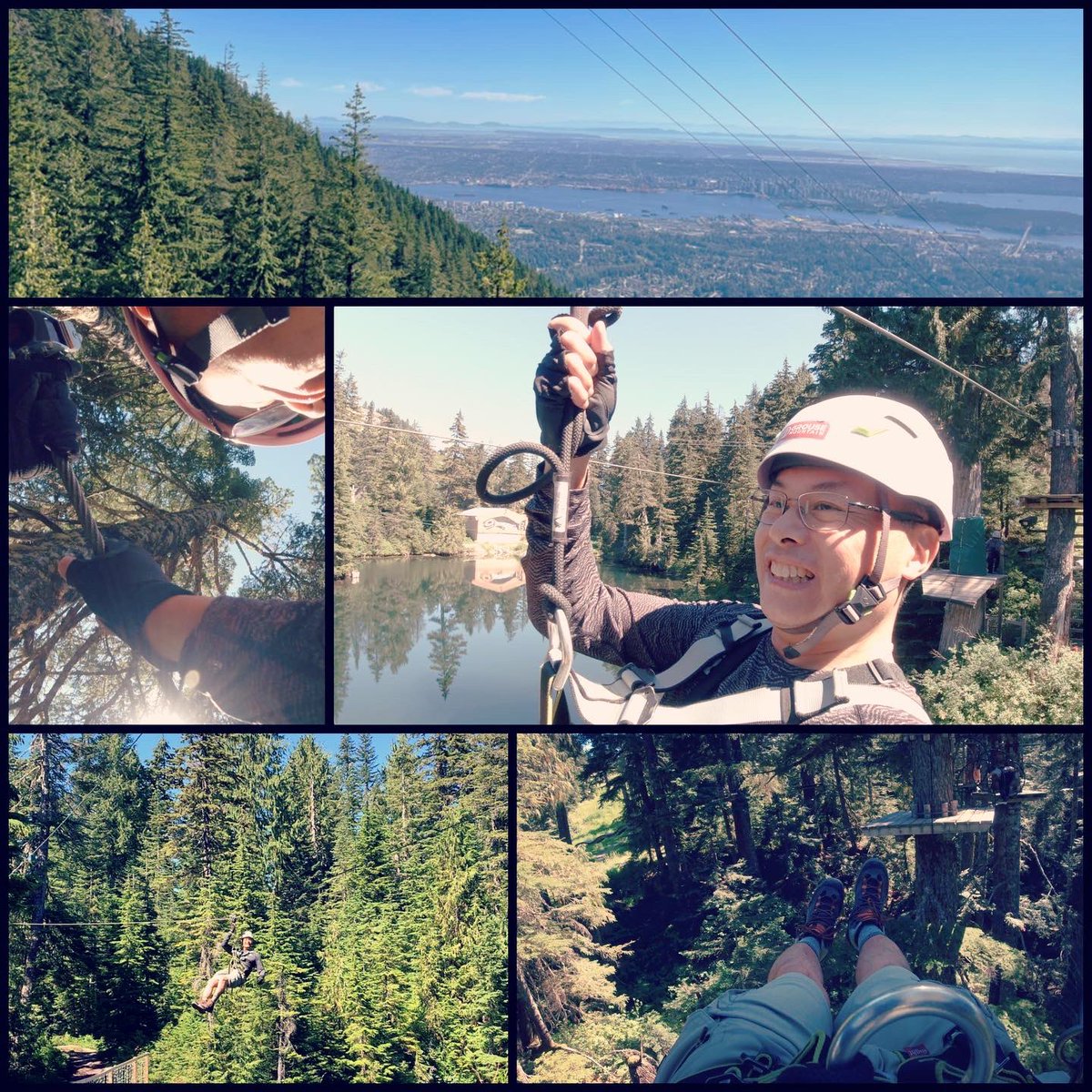 richardliu18's tweet photo. The #PathLessTraveled Which one would you take? #StayFit #Summer2022 #Ziplining #familytime https://t.co/vCThG9be6D