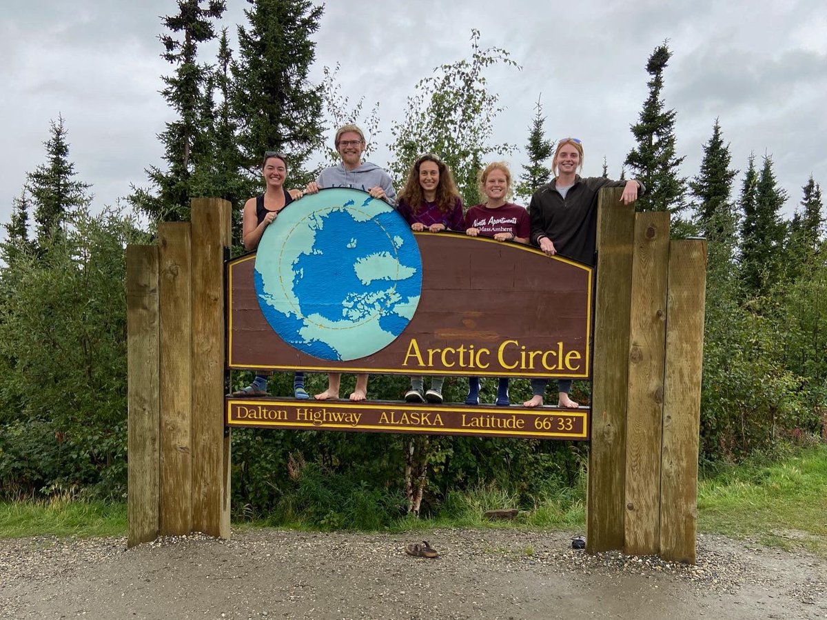IGEA_UMASS's tweet photo. Group 3 made it to Toolik! After 8 days of quarantine and over 9 hours of driving we finally made it and are starting our field work tomorrow! https://t.co/JWiNHT4XOb