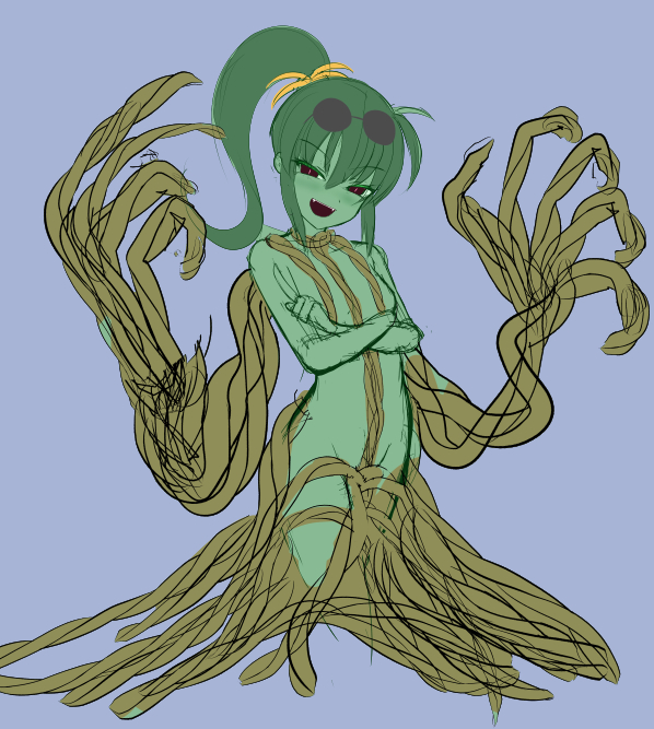 表情どっちにしよう 