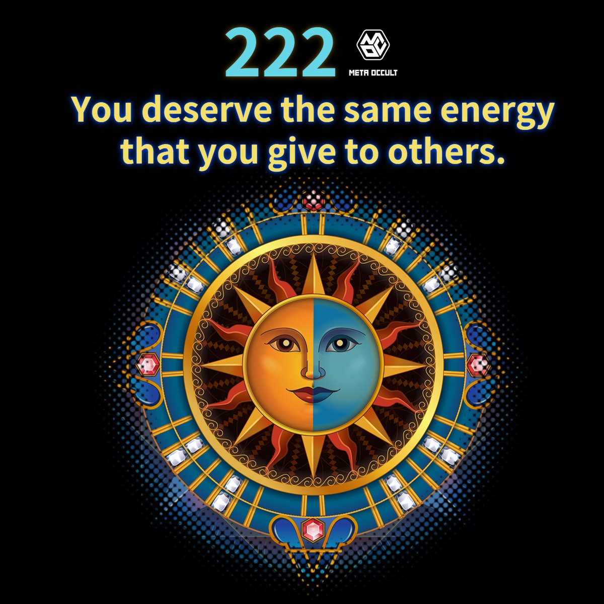 MetaOccult's tweet image. ✨222✨to affirm