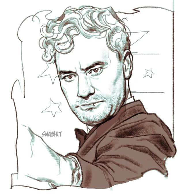 Taika Waititi commission for @OtterSterling 
