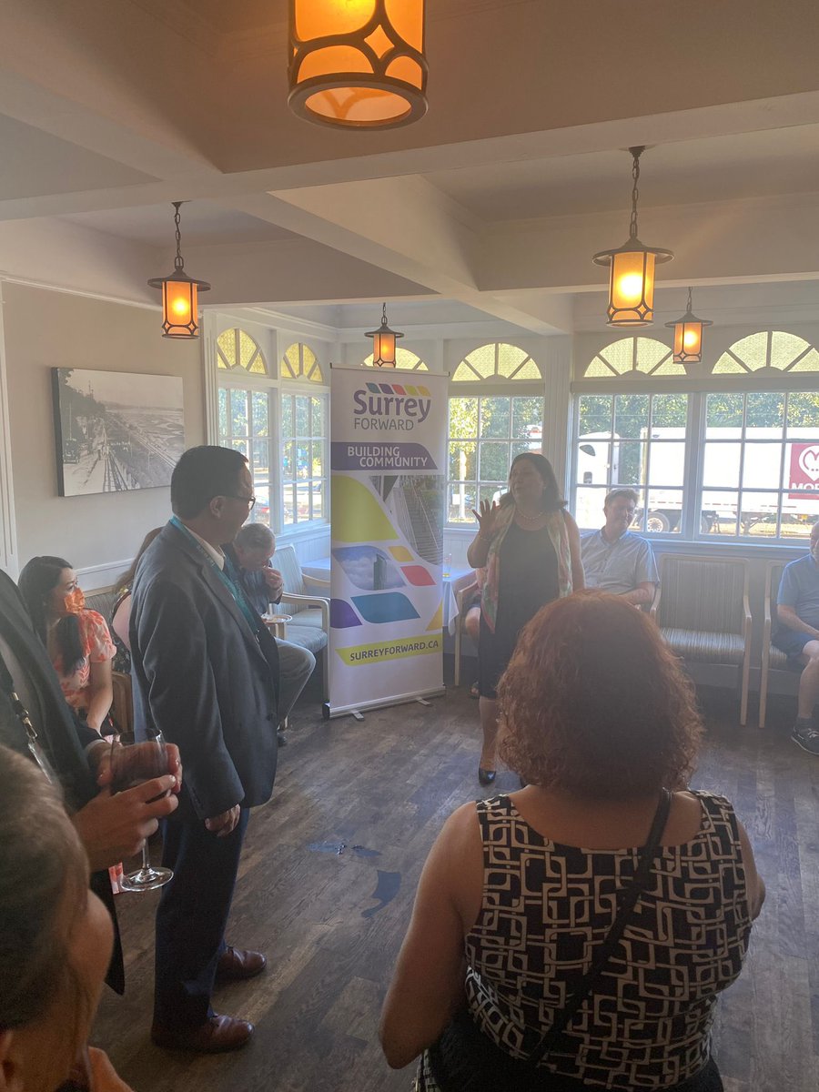 PhilipAguirreBC's tweet photo. Great night @OldSurrey Amazing live music @RanjSingh As always @jinnysims speaking on how to move @SurreyForward It’s always about the people! @Newton_BIA @frank_bucholtz @HarneetG https://t.co/NxHp9X69Dc