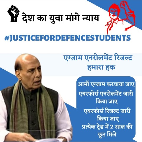 RAJARAJ35502089's tweet photo. #JusticeForArmyAirforceStudents https://t.co/BueF8CeNrh
