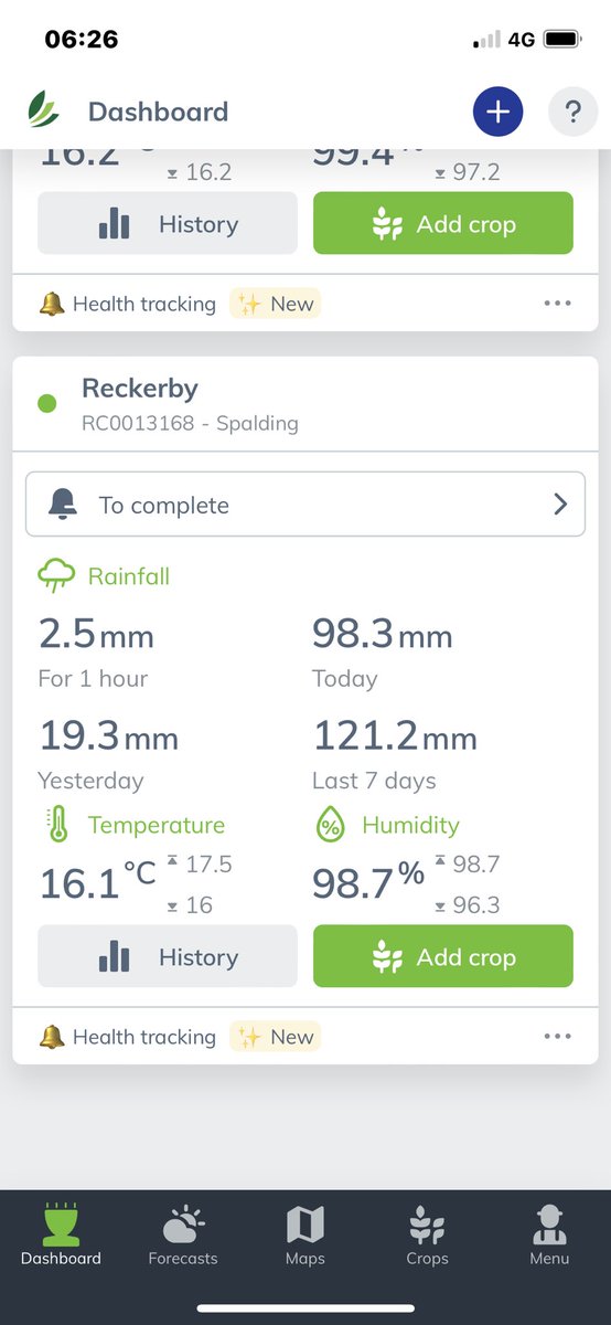One of our farms on Holbeach marsh this morning! 🌧🤦🏼‍♂️