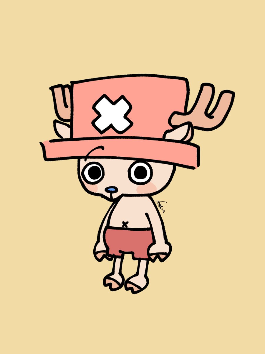 チョッパーかわいい ｺﾀﾛｰ 依頼募集 のイラスト